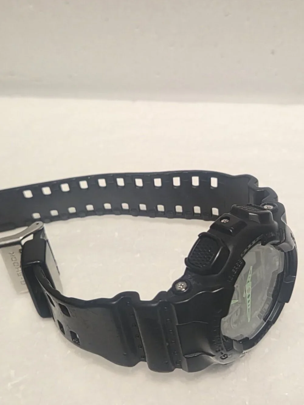 Casio G Shock Matte Black and Green